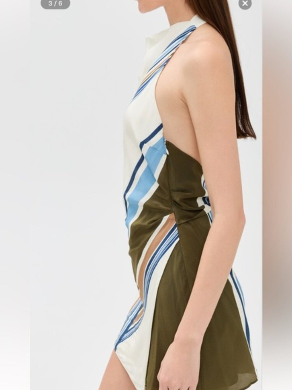 SIR.Thistle Halter Mini Dress - Picture 5 of 8